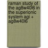 Raman Study Of The Ag8w40l6 In The Superionic System Agi + Ag8w40l6 door Aleksandra Turkovic
