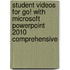 Student Videos For Go! With Microsoft Powerpoint 2010 Comprehensive