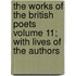 The Works of the British Poets Volume 11; With Lives of the Authors