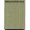 Die Interpretation der Quantoren in der Kanger-Mates-Skyrms-Semantik door Christoph Leitner
