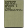 Durchstarten Mathematik 7. Schulstufe / 3. Klasse - Gymnasium/hs/nms by Mone Crillovich-Cocoglia