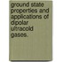 Ground State Properties And Applications Of Dipolar Ultracold Gases.