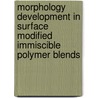 Morphology Development in Surface Modified Immiscible Polymer Blends door Mosto Bousmina