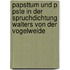 Papsttum Und P Pste in Der Spruchdichtung Walters Von Der Vogelweide