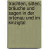 Trachten, Sitten, Bräuche und Sagen in der Ortenau und im Kinzigtal by J.J. Hoffmann