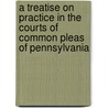 a Treatise on Practice in the Courts of Common Pleas of Pennsylvania door Keith Brewster