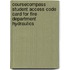 CourseCompass Student Access Code Card for Fire Department Hydraulics