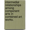 Intermedial Relationships Among Component Arts in Combined Art Works. by Christopher Andrew Preissing