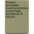 Modern Principles: Macroeconomics (Loose Leaf), Econportal & Iclicker