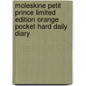 Moleskine Petit Prince Limited Edition Orange Pocket Hard Daily Diary door Moleskine