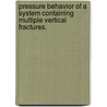 Pressure Behavior Of A System Containing Multiple Vertical Fractures. door Dora Patricia Restrepo