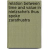 Relation Between Time and Value in Nietzsche's Thus Spoke Zarathustra door Leila Toiviainen
