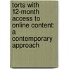 Torts with 12-Month Access to Online Content: A Contemporary Approach by Ronald Turner
