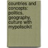 Countries And Concepts: Politics, Geography, Culture With Mypoliscikit