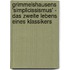 Grimmelshausens 'simplicissismus' - Das Zweite Lebens Eines Klassikers