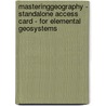 MasteringGeography - Standalone Access Card - for Elemental Geosystems by Robert W. Christopherson