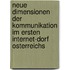 Neue Dimensionen Der Kommunikation Im Ersten Internet-Dorf Osterreichs