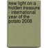 New Light on a Hidden Treasure - International Year of the Potato 2008