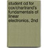 Student Cd For Cox/Chartrand's Fundamentals Of Linear Electronics, 2Nd