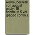 Werke, Bersetzt Von August Pauly: 15 Bdchn. In 5 Vol. (Paged Contin.).