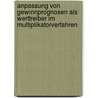 Anpassung Von Gewinnprognosen Als Werttreiber Im Multiplikatorverfahren door Markus Klemusch