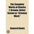 The Complete Works of Charles F. Browne, Better Known as  Artemus Ward.