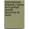 Exploraciones Arqueolï¿½Gicas En La Pampa Grande (Provincia De Salta) by Juan Bautista Ambrosetti