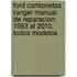 Ford Camionetas Ranger Manual De Reparacion: 1993 Al 2010, Todos Modelos