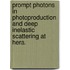 Prompt Photons In Photoproduction And Deep Inelastic Scattering At Hera.