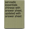 Servsafe Essentials Chinese With Answer Sheet, Updated With Answer Sheet by National Restaurant Association