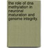 The Role Of Dna Methylation In Neuronal Maturation And Genome Integrity.