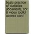 Basic Practice Of Statistics (Looseleaf), Cdr & Video Toolkit Access Card