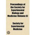 Proceedings of the Society for Experimental Biology and Medicine Volume 6