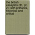 The British Essayists (31, Pt. 2); With Prefaces, Historical And Critical