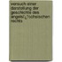 Versuch Einer Darstellung Der Geschichte Des Angelsï¿½Chsischen Rechts