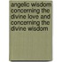 Angelic Wisdom Concerning the Divine Love and Concerning the Divine Wisdom