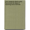 John Frederick Stark's Daily Hand-Book for Days of Rejoicing and of Sorrow door Johann Friedrich Starck