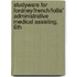 Studyware For Fordney/French/Follis' Administrative Medical Assisting, 6Th