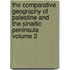 The Comparative Geography of Palestine and the Sinaitic Peninsula Volume 2