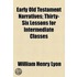 Early Old Testament Narratives; Thirty-Six Lessons for Intermediate Classes