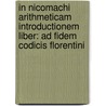 In Nicomachi Arithmeticam Introductionem Liber: Ad Fidem Codicis Florentini by Iamblichus