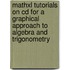 Mathxl Tutorials On Cd For A Graphical Approach To Algebra And Trigonometry