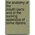 The Anatomy of the Mouth-Parts and of the Sucking Apparatus of Some Diptera