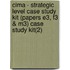 Cima - Strategic Level Case Study Kit (papers E3, F3 & M3) Case Study Kit(2)