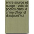 Entre Source Et Nuage - Voix de Poetes Dans La Chine D'Hier Et D'Aujourd'hui
