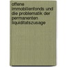 Offene Immobilienfonds Und Die Problematik Der Permanenten Liquiditatszusage door Johannes Janssen