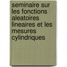Seminaire sur les Fonctions Aleatoires Lineaires et les Mesures Cylindriques door A. Badrikian