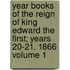 Year Books of the Reign of King Edward the First; Years 20-21. 1866 Volume 1