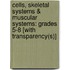 Cells, Skeletal Systems & Muscular Systems: Grades 5-8 [With Transparency(s)]