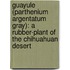 Guayule (Parthenium Argentatum Gray): a Rubber-Plant of the Chihuahuan Desert